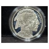 2001-P PROOF AMERICAN BUFFALO SILVER DOLLAR -