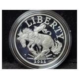 2022-P AMERICAN LIBERTY PROOF SILVER MEDAL -