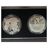 2018 WWI CENTENNIAL PROOF SILVER DOLLAR AND