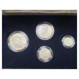 2008 AMERICAN EAGLE PLATINUM UNC 4 COIN SET -