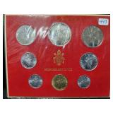 1970 CITTA DEL VATICANO (VATICAN CITY) COIN SET