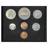 1973 ROYAL CANADIAN MINT UNC COIN SET W/COA