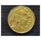 2008-W AMERICAN BUFFALO 1 OZ GOLD BULLION COIN -