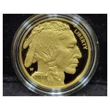 2020 AMERICAN BUFFALO 1 OZ PROOF GOLD COIN -