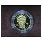 "BARBARA BUSH" FIRST SPOUSE PROOF 1/2 OZ GOLD COIN