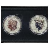 2023-S MORGAN AND PEACE REVERSE PROOF COIN SET -