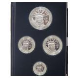2001-W AMERICAN EAGLE PLATINUM 4 COIN PROOF SET -