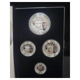 2002-W AMERICAN EAGLE PLATINUM 4 COIN PROOF SET -