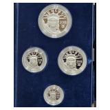 2008 AMERICAN EAGLE PLATINUM PROOF 4 COIN SET -