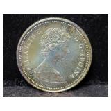 1973 ROYAL CANADIAN MOUNTED POLICE SILVER DOLLAR