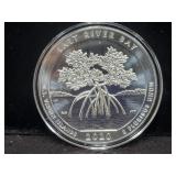 2020 VIRGIN ISLANDS "SALT RIVER BAY" 5 OZ SILVER