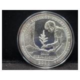 2020 VEREMONT 5 OZ SILVER ROUND - MARSH-BILLINGS-