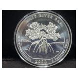 2020 VIRGIN ISLANDS "SALT RIVER BAY" 5 OZ SILVER