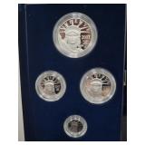 2007 AMERICAN EAGLE PROOF PLATINUM 4 COIN SET -