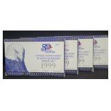 1999 MINT PROOF STATE QUARTER SET - 4 TIMES BID