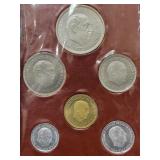 SPANISH NUMISMATICA PROOF COIN SET - MADRID -