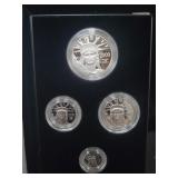 2000-W AMERICAN EAGLE PLATINUM 4 COIN PROOF SET -