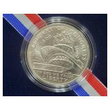 2000 LIBRARY OF CONGRESS UNC SILVER DOLLAR -