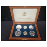 1995 CIVIL WAR BATTLEFIELD COMM. COIN SET -