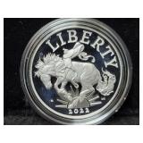 2022-P AMERICAN LIBERTY PROOF SILVER MEDAL -