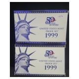 1999 U.S. MINT PROOF SET - 2 TIMES THE BID