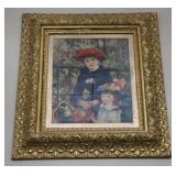 Two Sisters Pierre Auguste Renoir's Print Framed