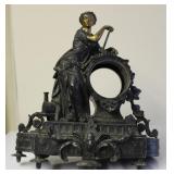 Antique Ansonia Style Mantel Clock (Broken)
