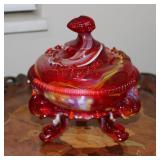 RARE Vtg Westmoreland Argonaut Shell Candy Dish