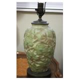 Vtg Phoenix Consolidated Glass Dogwood Lamp