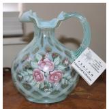 Vintage Fenton Art Glass Pitcher