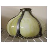 Vintage Slag Glass Lamp Shade