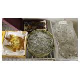 Vintage Assorted Glass Chanelier Crystals