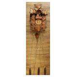 Vtg Romance German Cuckoo Clock 2708