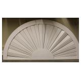 Ekena Millwork Half Round Sunburst