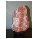 9" Salt Rock Lamp