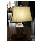 33" Uttermost Colorful Flowers Table Lamp