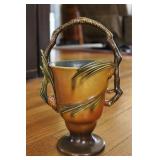 Vintage Roseville Pottery " Pine Cone" Basket