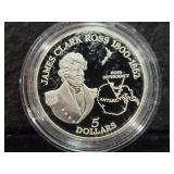 1995 NEW ZEALAND 'EXPLORER' $5 PROOF COIN -