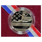 1992-S U.S. OLYMPIC PROOF CLAD HALF DOLLAR -