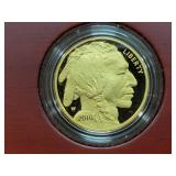 2010 AMERICAN BUFFALO 1 OZ GOLD PROOF COIN -