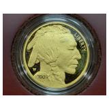 2009 AMERICAN BUFFALO 1 OZ GOLD PROOF COIN -