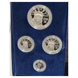 2008-W AMERICAN EAGLE PROOF PLATINUM 4 COIN SET -