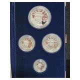 2005-W AMERICAN EAGLE PLATINUM PROOF 4 COIN SET -