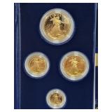 1994-W AMERICAN EAGLE PROOF GOLD 4 COIN SET -