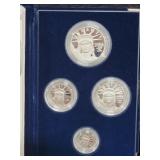 2004-W AMERICAN EAGLE PLATINUM PROOF 4 COIN SET -