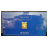 USPS 24K GOLD PLATED .999 FINE SILVER INGOT -