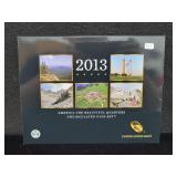 2013 AMERICA THE BEAUTIFUL UNC QUARTERS SET