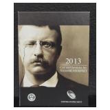 2013 COIN & CHONICLES SET - 'THEODORE ROOSEVELT' -