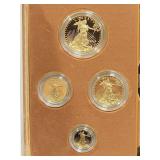 2017-W AMERICAN EAGLE GOLD PROOF 4 COIN SET -