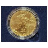 2016 AMERICAN EAGLE 1 OZ UNC GOLD COIN -